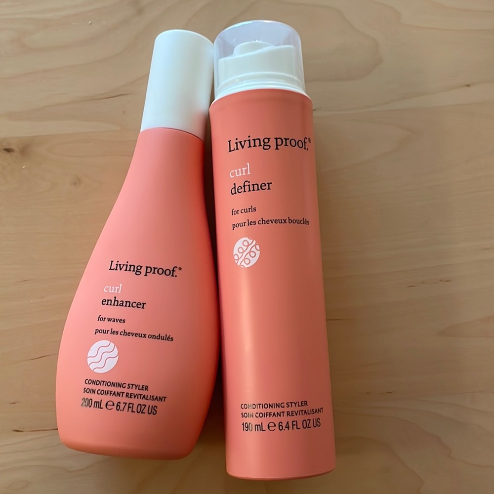 Living proof curl enhancer curl definer set